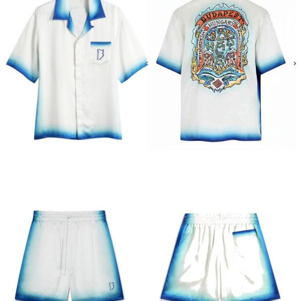 Budapest Crestline Button-Up